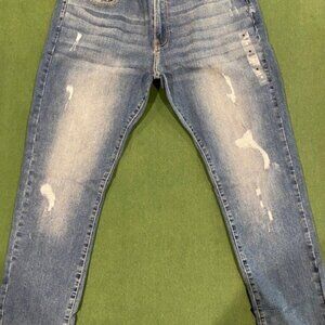 Lucky Brand Jeans Mens 410 Athletic Fit 40x32 distressed NWT